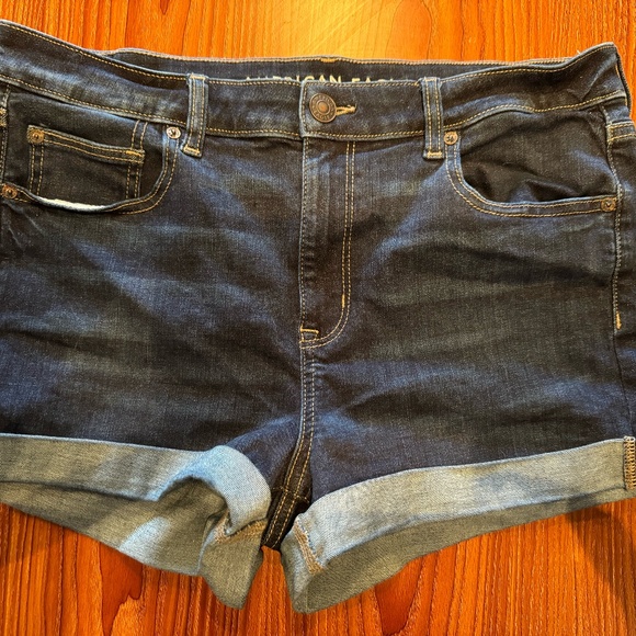 AE Ne(X)T Level High-Waisted Denim Short Short - Picture 2 of 5
